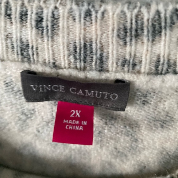 Women’s Vince Camuto Animal print sweater size 2X - Picture 4 of 5